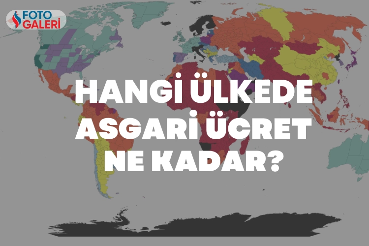 Hangi ülkede asgari ücret ne kadar?