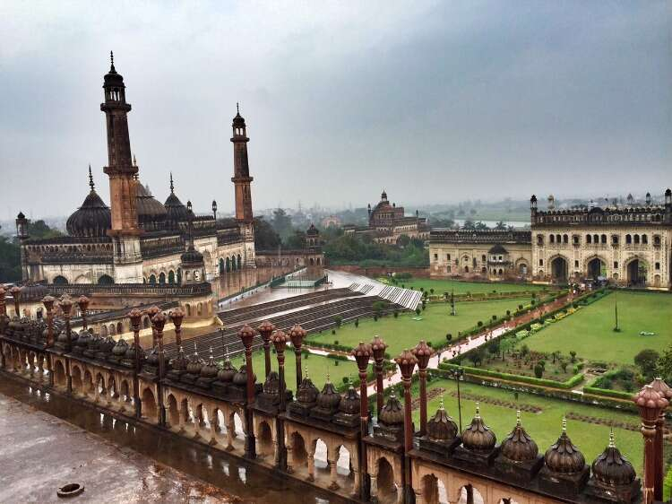 Asafi Cami Lucknow, Hindistan