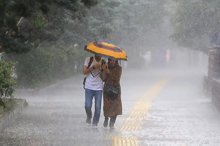 Marmara Bölgesi'nde Yağış Uyarısı