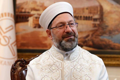 Diyanet İşleri Başkanı Erbaş'tan Malatya'ya geçmiş olsun mesajı