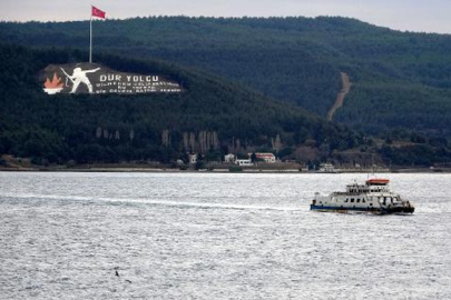 Bozcaada feribot hattındaki bazı seferler iptal edildi