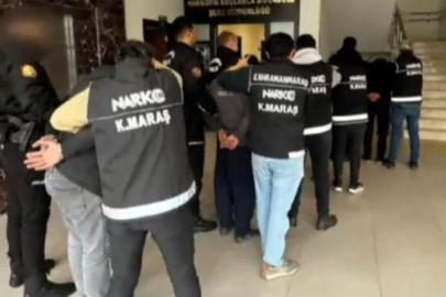 Kahramanmaraş'ta narkotik operasyonu: 6 kişi tutuklandı
