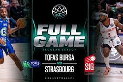 TOFAŞ - SIG STRASBOURG BCL TOP 16 I Grubu 2. hafta maçı biletleri satışta