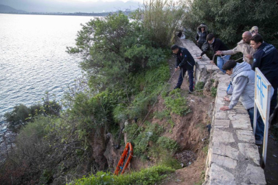 Bursa'da bir şahıs falezlerden düştü