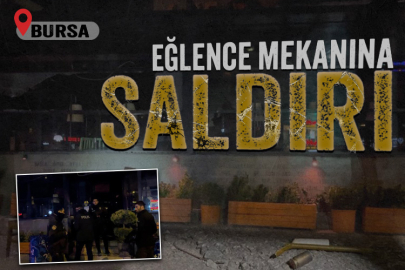 Bursa FSM Bulvarı'nda eğlence mekanına saldırı!