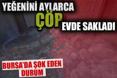 Yeğenini aylarca çöp evde alıkoyan teyzeye tahliye