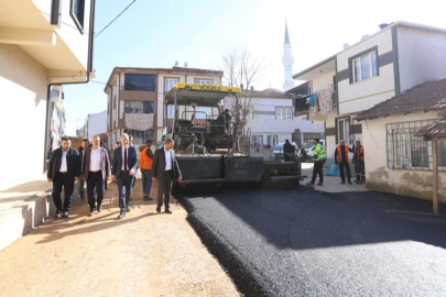 Bursa İnegöl'de yollar daha konforlu hale geliyor