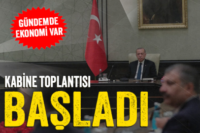 Kabine toplantısı başladı