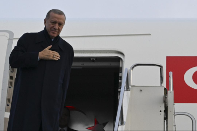 Cumhurbaşkanı Erdoğan, Mısır'a gitti