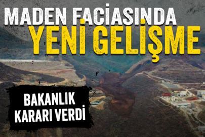 Erzincan'daki maden ocağının izin ve lisansı iptal edildi