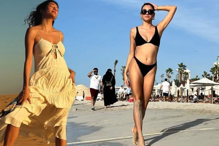 Aybüke Pusat bikini sezonunu açtı