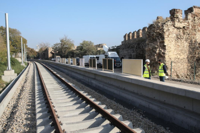 Sirkeci-Kazlıçeşme Raylı Sistem Hattı açılış için gün sayıyor