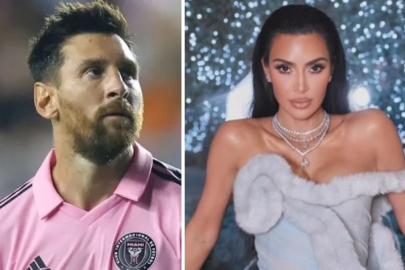 Kim Kardashian Messi'yi paylaşmaya doyamadı