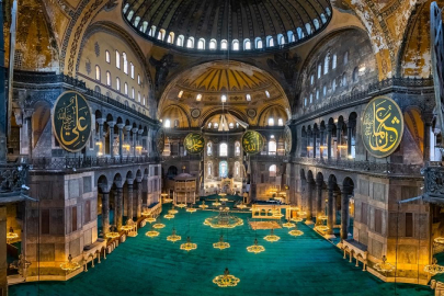 Ayasofya'da Ramazan hazırlıkları başladı