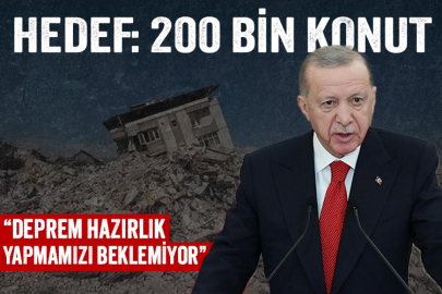 Cumhurbaşkanı Erdoğan: Deprem hazırlık yapmamızı beklemiyor