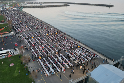 Tekirdağ’da 10 bin kişilik dev iftar yemeği