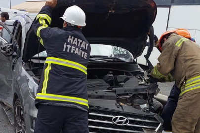 Hatay'da zincirleme kaza: 7 kişi yaralandı