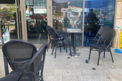 Kahramanmaraş’ta Starbucks'a silahlı saldırı: O anlar kamerada