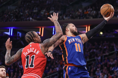 NBA’de Knicks, Bulls’u uzatmalarda 1 sayı farkla mağlup etti