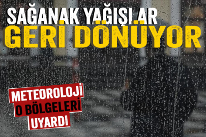 Sağanak yağışlar geri dönüyor: 17 Nisan Çarşamba hava durumu tahminleri