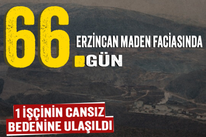 Erzincan'daki maden kazasında 1 işçinin cansız bedenine ulaşıldı