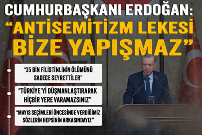 Cumhurbaşkanı Erdoğan:  Batının ikiyüzlü politikalarını ibretle takip ediyoruz