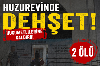 Huzurevinde dehşet anları: Husumetlisine saldırdı!