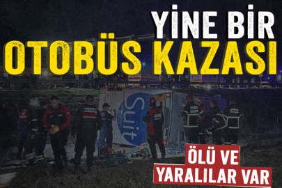 Niğde-Ankara Otoyolu'nda yolcu otobüsü devrildi: Ölü ve yaralılar var