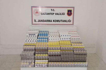 Gaziantep'te dev vurgun: 22 bin 155 paket kaçak sigara ele geçirildi