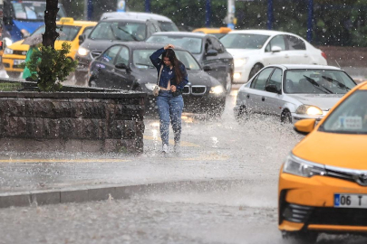 Meteoroloji'den yurdun bazı kesimlerine kuvvetli yağış uyarısı