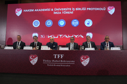 TFF Hakem Akademisi ile 5 üniversite arasında protokol imzalandı