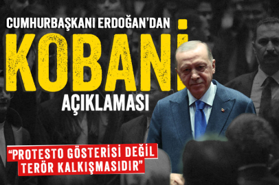 Cumhurbaşkanı Erdoğan'dan Kobani değerlendirmesi: Bir terör kalkışmasıdır