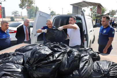 Mersin'de menşei belirsiz ve kaçak kesilen 500 kilo et imha edildi