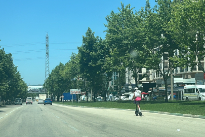 Bursa'daki bisiklet yolu eksikliği kazaya davetiye çıkarıyor