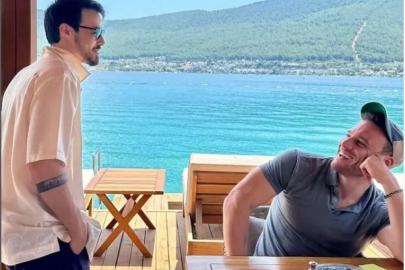 Mert Yazıcıoğlu, Kerem Bürsin ile tatile çıktı!