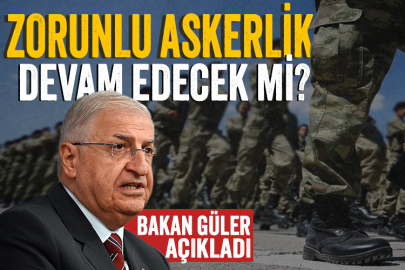 Bakan Güler açıkladı: Zorunlu askerlik devam edecek mi?