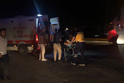  Bursa’da motosiklet kazası: 3 yaralı