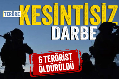 MSB duyurdu: Zeytin Dalı bölgesinde 6 terörist etkisiz!