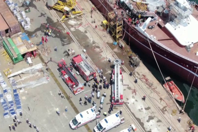 Gemideki yangın faciasından acı haber: Tedavi gören işçi hayatını kaybetti