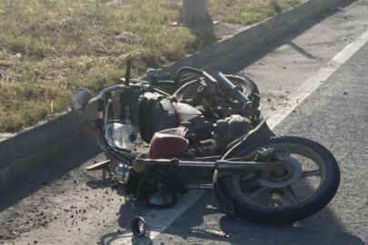 Edirne'de otomobilin çarptığı motosiklet sürücüsü yaşamını yitirdi