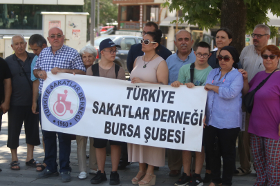 Bursa'da engellilere yönelik ÖTV düzenlemesi iddiasına tepki