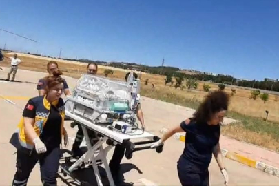Diyarbakır'da ambulans helikopter 1 günlük bebek için havalandı