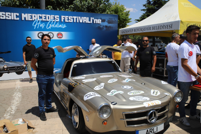 Gaziantep'te Classic Mercedes Festivali düzenlendi