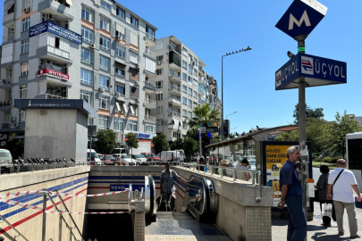 İzmir Metro'sunda yürüyen merdiven arızası: 9 yaralı