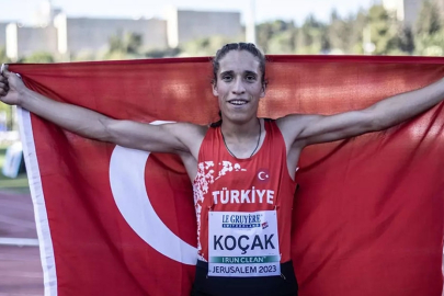 Milli atlet Dilek Koçak, 23 yaş altı Türkiye rekoru kırdı