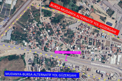  Bursa'da trafik düzenlemesi