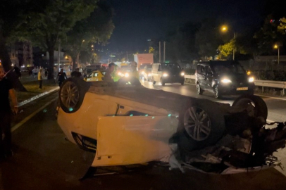 Bursa'da feci kaza: 1'i ağır 3 yaralı