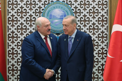 Cumhurbaşkanı Erdoğan, Belarus Devlet Başkanı Lukaşenko ile görüştü