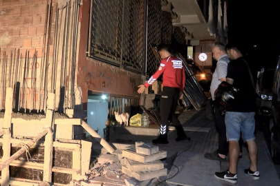 İstanbul Esenler'de çatlak oluşan 6 katlık bina tahliye edildi