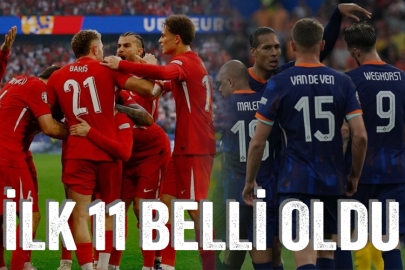 Hollanda Türkiye maçı ilk 11’i belli oldu